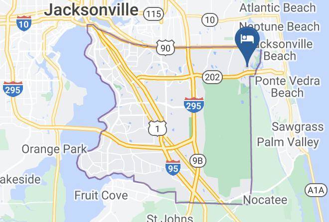 Duval - Courtyard By Marriott Jacksonville Mayo Clinic Campus Beaches Maps
