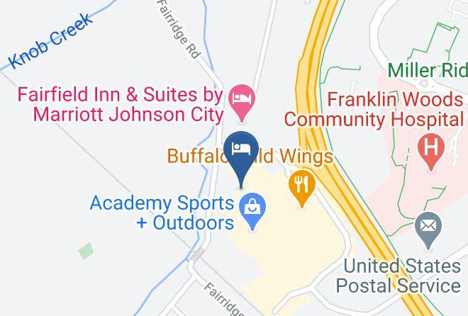 Washington - Courtyard By Marriott Johnson City Maps