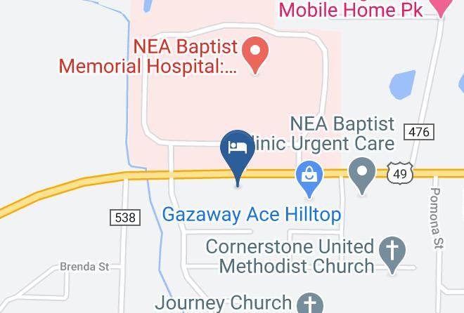 Craighead - Courtyard By Marriott Jonesboro Maps