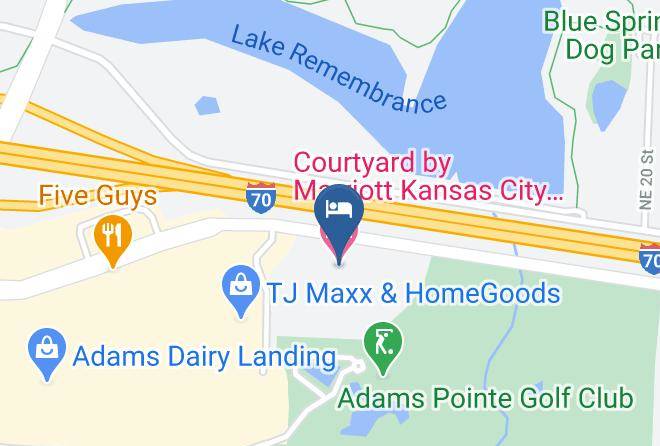 Jackson - Courtyard By Marriott Kansas City East Blue Springs Maps