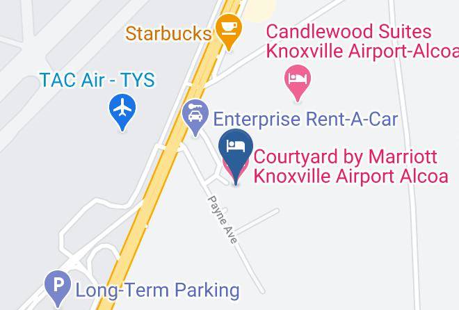 Blount - Courtyard By Marriott Knoxville Airport Alcoa Maps