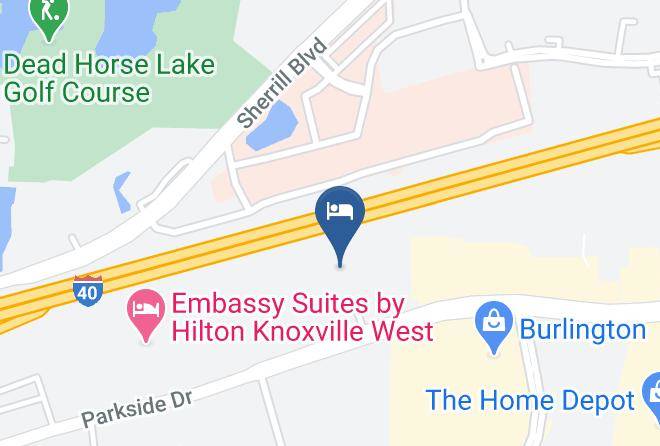 Knox - Courtyard By Marriott Knoxville Cedar Bluff Maps