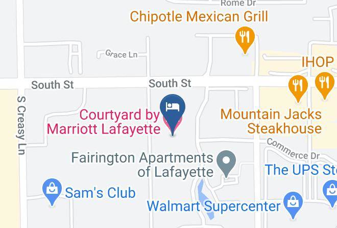 Tippecanoe - Courtyard By Marriott Lafayette Maps