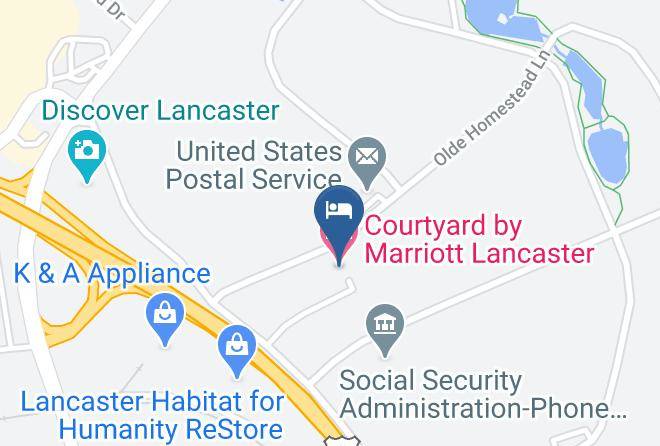 Lancaster - Courtyard By Marriott Lancaster Maps
