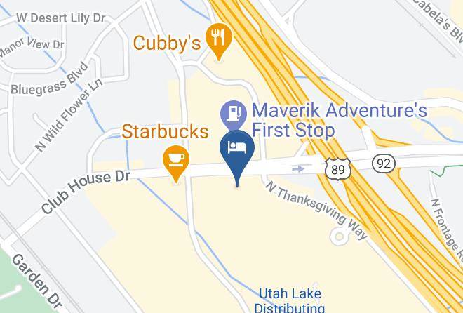 Utah - Courtyard By Marriott Lehi At Thanksgiving Point Maps
