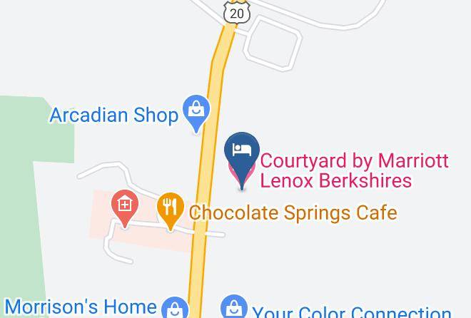 Berkshire - Courtyard By Marriott Lenox Berkshires Maps