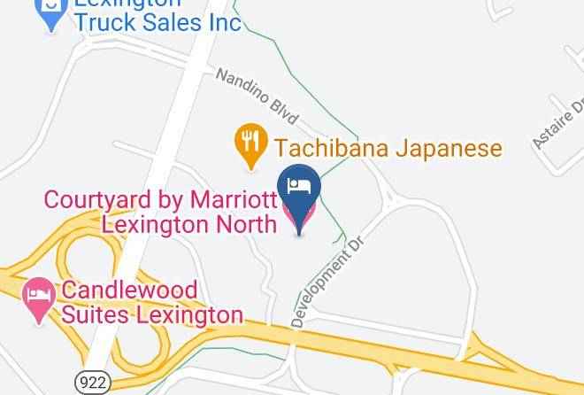 Fayette - Courtyard By Marriott Lexington North Maps
