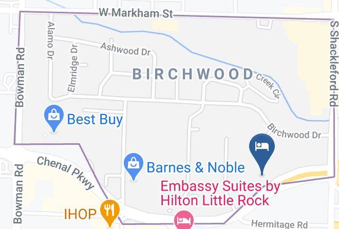 Pulaski - Courtyard By Marriott Little Rock West Maps