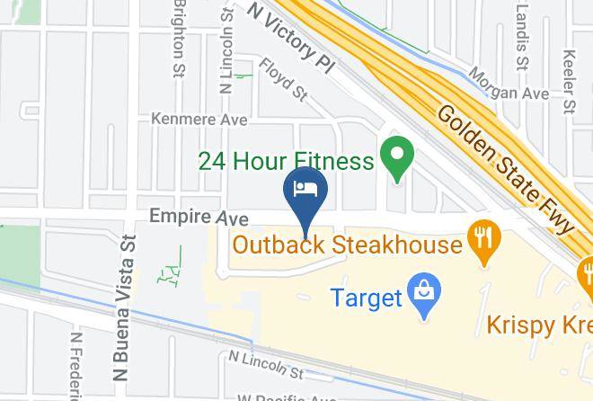 Los Angeles - Courtyard By Marriott Los Angeles Burbank Airport Maps
