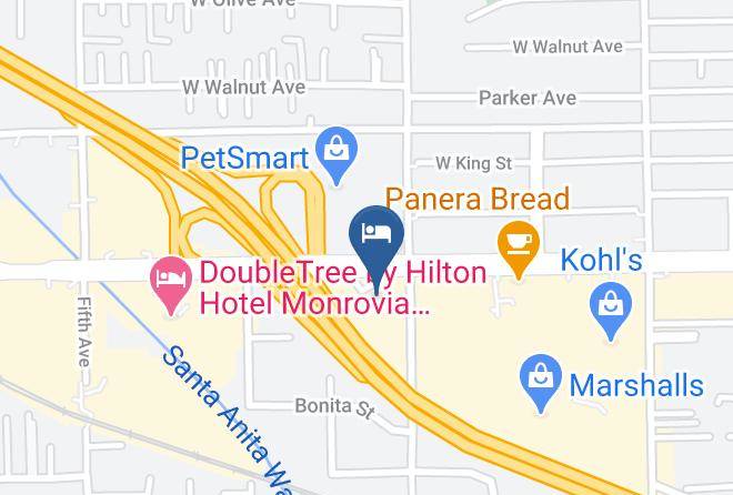 Los Angeles - Courtyard By Marriott Los Angeles Pasadena Monrovia Maps