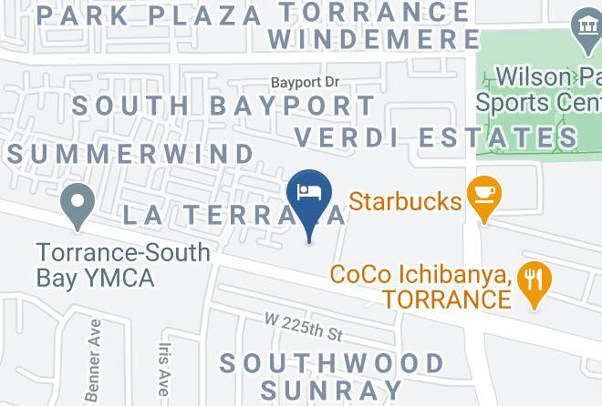 Los Angeles - Courtyard Los Angeles Torrance Palos Verdes Maps