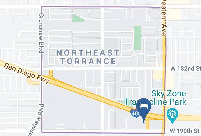 Los Angeles - Courtyard By Marriott Los Angeles Torrance South Bay Maps
