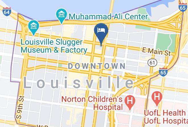 Jefferson - Courtyard By Marriott Louisville Downtown Maps