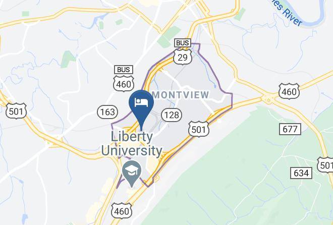 Lynchburg City - Courtyard By Marriott Lynchburg Maps