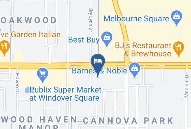 Brevard - Courtyard By Marriott Melbourne West Maps