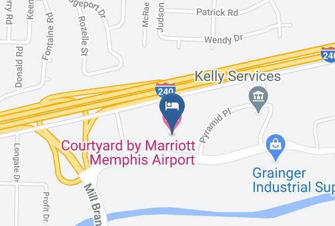 Shelby - Courtyard By Marriott Memphis Airport Maps