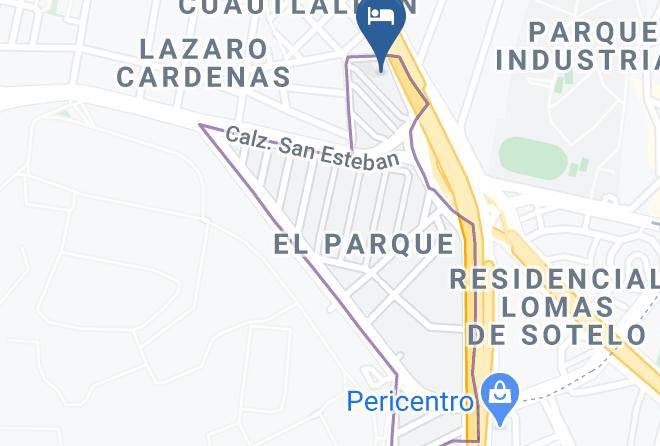 Naucalpan De Juarez - Courtyard By Marriott Mexico City Toreo Maps