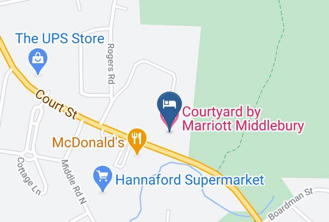 Addison - Courtyard By Marriott Middlebury Maps