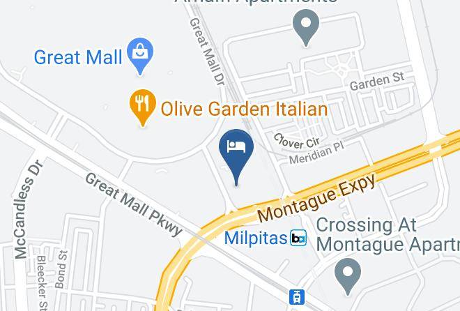 Santa Clara - Courtyard By Marriott Milpitas Silicon Valley Maps