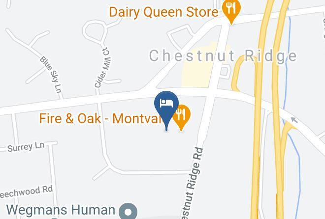 Bergen - Courtyard By Marriott Montvale Maps