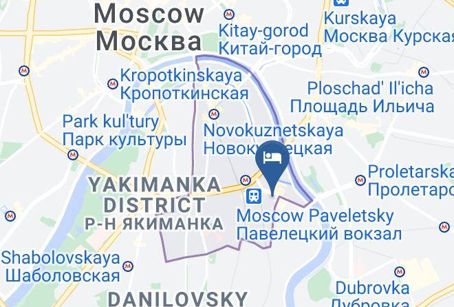 Moscow - Courtyard By Marriott Moscow Paveletskaya Maps