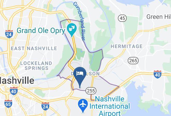 Davidson - Courtyard By Marriott Nashville Airport Maps