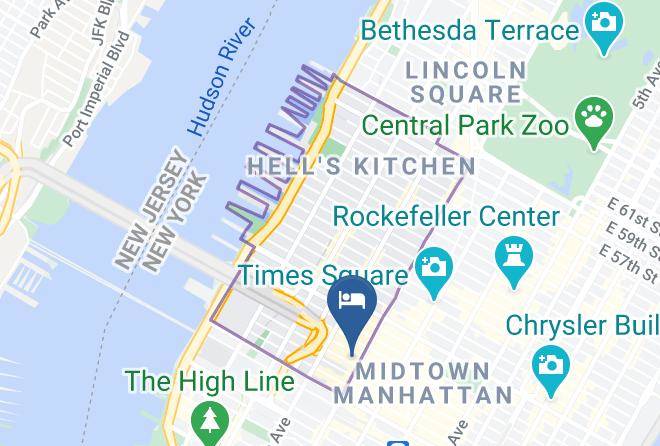 New York - Courtyard By Marriott New York Manhattan Times Square West Maps