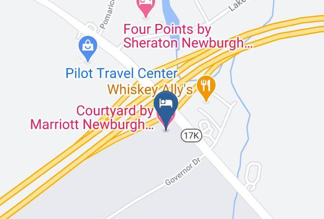 Orange - Courtyard By Marriott Newburgh Stewart Airport Maps