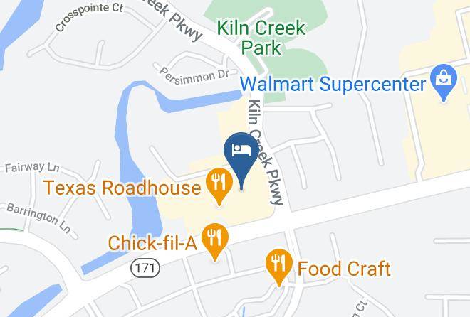 Courtyard By Marriott Newport News Yorktown Map