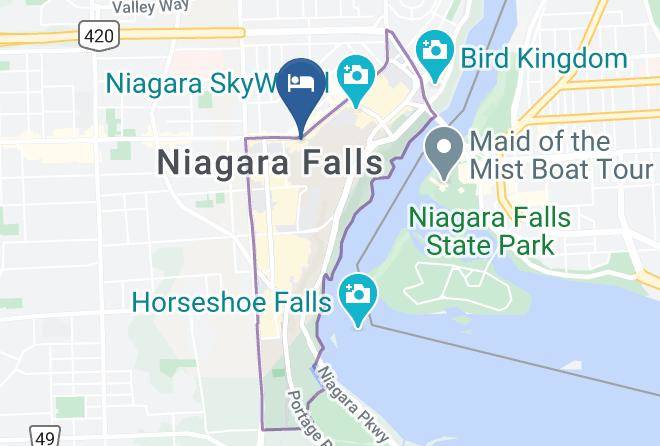 Niagara - Courtyard By Marriott Niagara Falls Maps