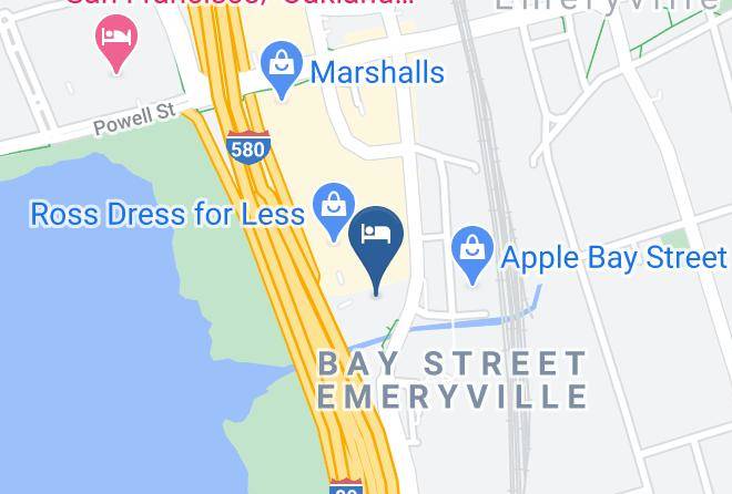 Alameda - Courtyard By Marriott Oakland Emeryville Maps