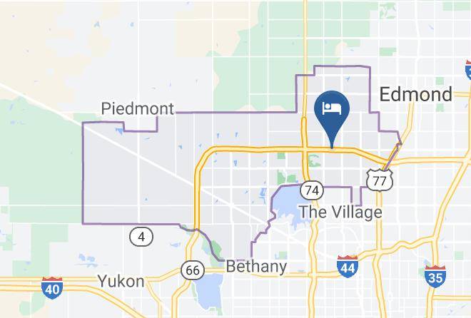 Oklahoma - Courtyard By Marriott Oklahoma City North Quail Springs Maps