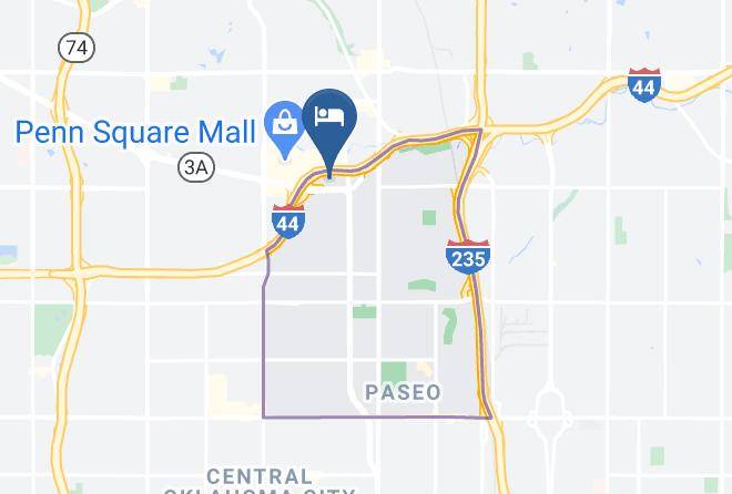 Oklahoma - Courtyard By Marriott Oklahoma City Northwest Maps