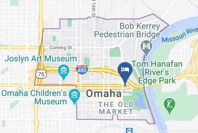 Douglas - Courtyard By Marriott Omaha Downtown Old Market Area Maps