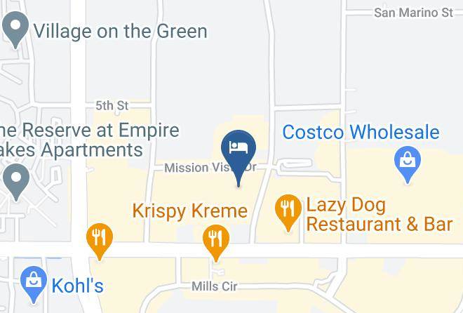 San Bernardino - Courtyard By Marriott Ontario Rancho Cucamonga Maps