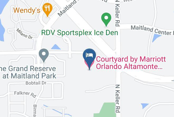 Orange - Courtyard By Marriott Orlando Altamonte Springs Maitland Maps