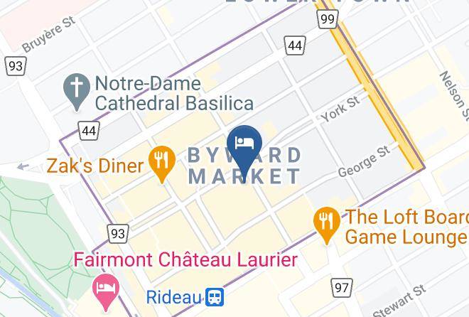 Ottawa - Courtyard By Marriott Ottawa Downtown Maps