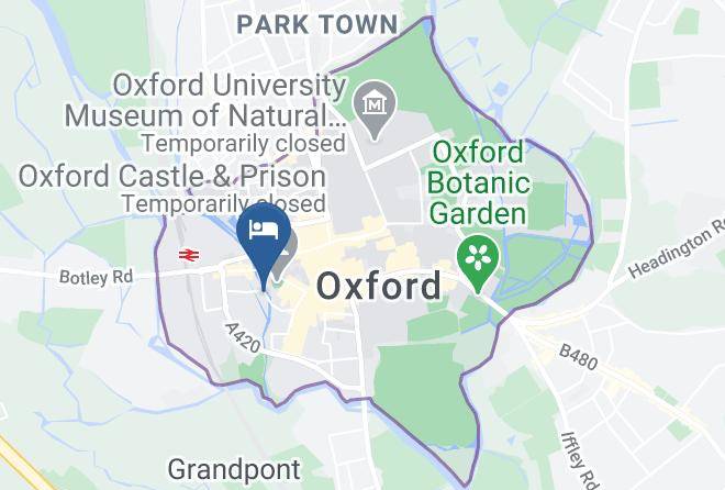 Oxon - Courtyard By Marriott Oxford City Centre Maps