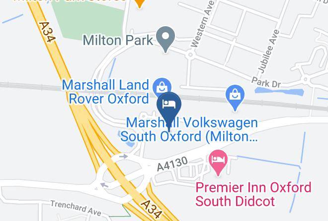 Oxon - Courtyard By Marriott Oxford South Maps
