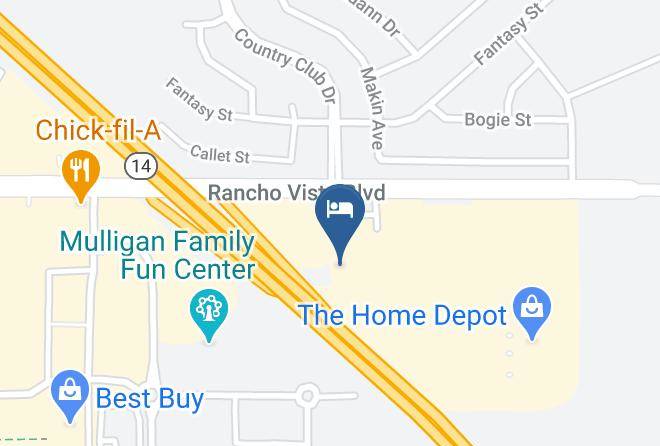 Los Angeles - Courtyard By Marriott Palmdale Maps