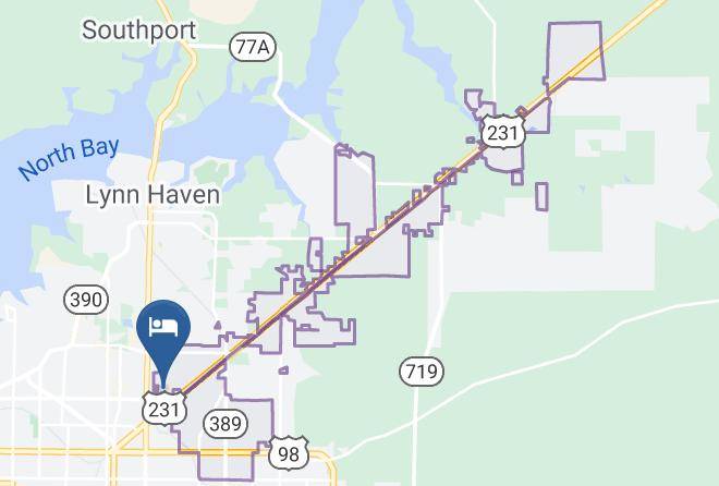 Bay - Courtyard By Marriott Panama City Maps