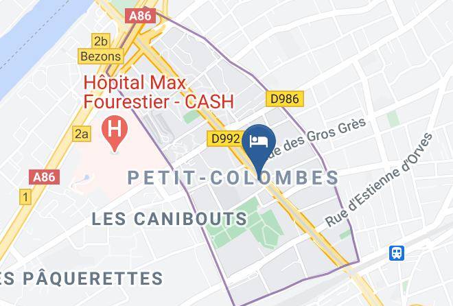 Hauts De Seine - Courtyard By Marriott Paris La Defense West Colombes Maps