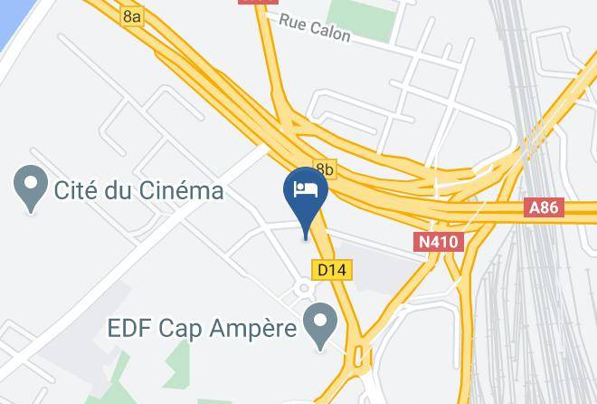 Seine St Denis - Courtyard Paris Saint Denis Maps