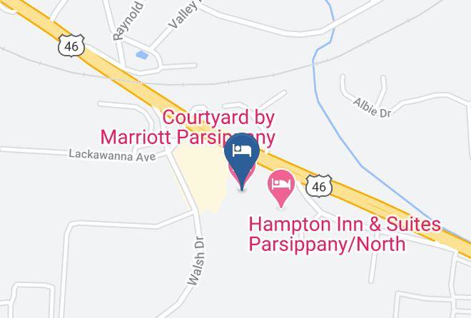 Morris - Courtyard By Marriott Parsippany Maps