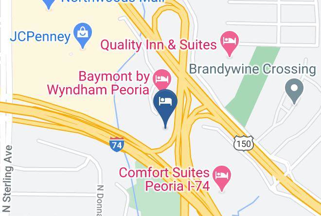 Peoria - Courtyard By Marriott Peoria Maps