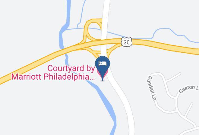 Chester - Courtyard By Marriott Philadelphia Coatesville Exton Maps