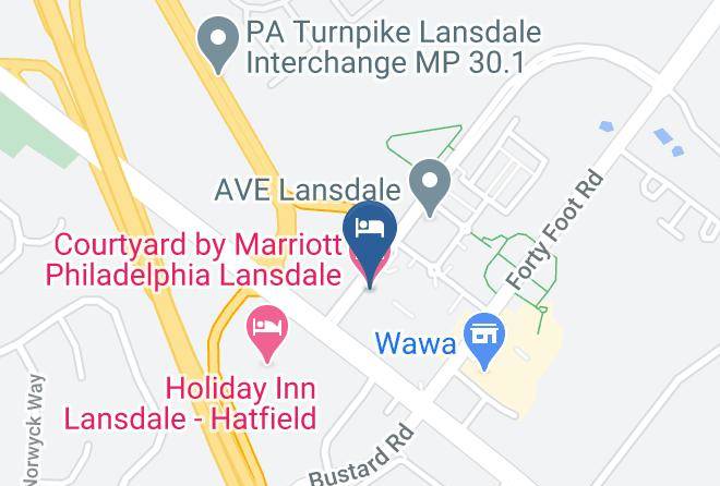 Montgomery - Courtyard By Marriott Philadelphia Lansdale Maps