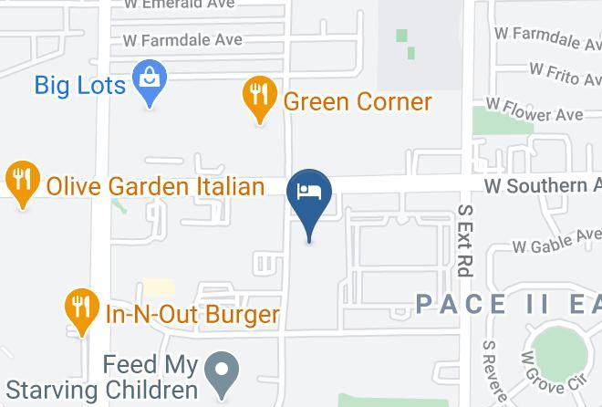 Maricopa - Courtyard By Marriott Phoenix Mesa Maps