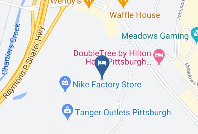 Washington - Courtyard By Marriott Pittsburgh Washington Meadow Lands Maps