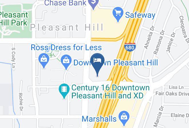 Contrata - Courtyard By Marriott Pleasant Hill Maps